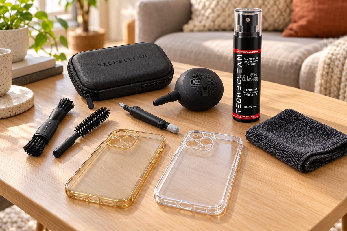 How to Clean a Clear Phone Case (and Why It Turns Yellow)