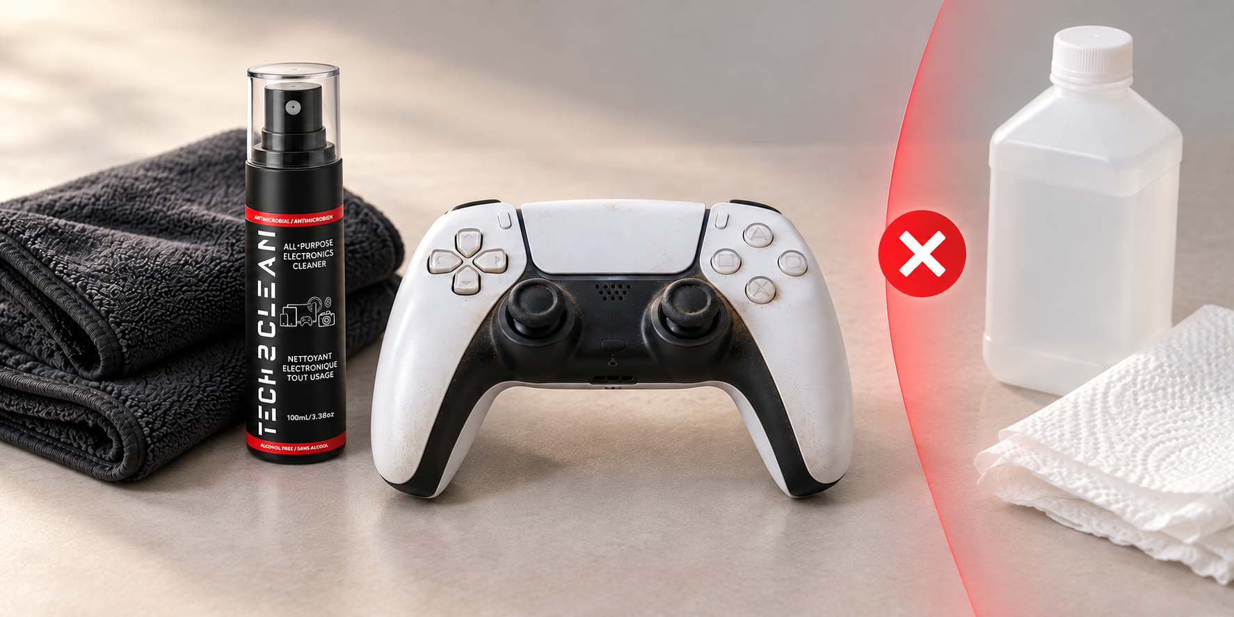 Game Controller Cleaner: What to Use (and What to Avoid)