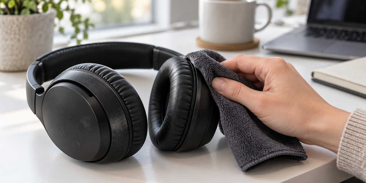 How to Clean Headphones and Ear Pads