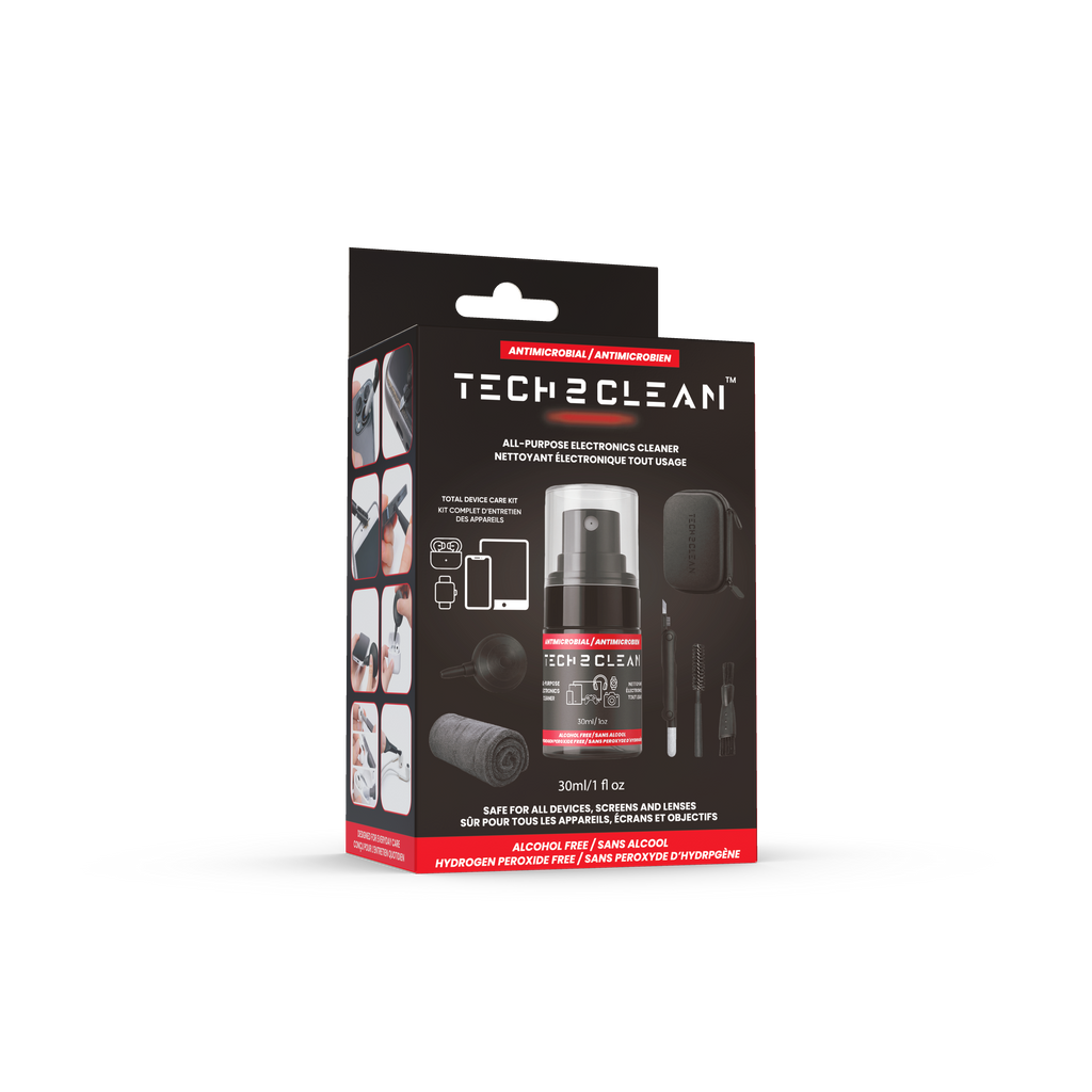 MOBILE, GADGETS & WEARABLES - TOTAL DEVICE CARE KIT 2 (30ML) - TECH2CLEAN