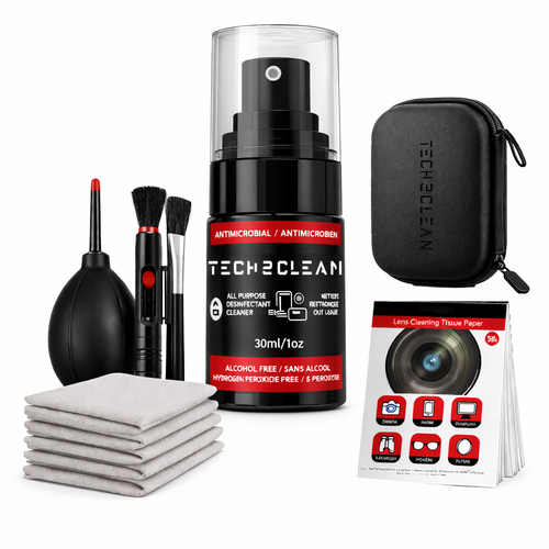CAMERA & OPTICS - CLEAN 2 PRO KIT   (30ml) - TECH2CLEAN