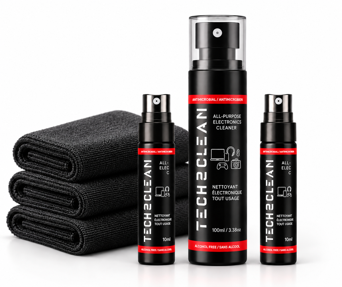 TRIO Home + Travel Electronics Cleaning Bundle - TECH2CLEAN
